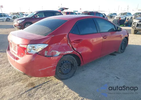 2018 Toyota Corolla Le from USA, damaged, VIN 5YFBURHE1JP806857